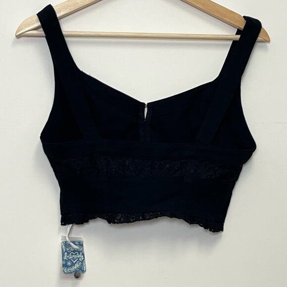 NWT Intimately Free People Here I Go Brami Lace Crop Top Small - Picture 2 of 5